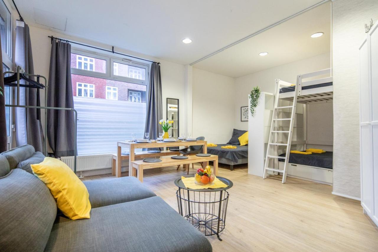 Апартаменты Studio Loft With Walk-In Rain-Shower Гамбург Экстерьер фото